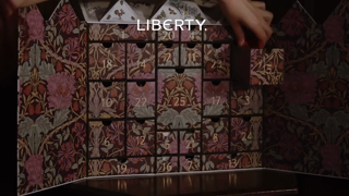 Liberty Fabrics LIBERTY Beauty Advent Calendar 2024 Teaser Ad Commercial Brand Imagery Photoshoot 0