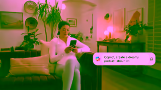 Microsoft Copilot Go From Idea To Podcast With Microsoft Copilot Ad Commercial Brand Imagery Photoshoot 0