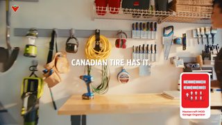 Canadian Tire MOD Garage Organizer Fall SS EN 6s Ad Commercial Brand Imagery Photoshoot 1