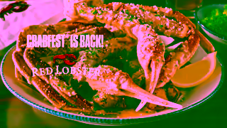 Red Lobster Crab legs seasoned with OLD BAY and parmesan Yes thats a Crabfest thing now Ad Commercial Brand Imagery Photoshoot 1