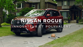 Nissan Rogue cran de visualisation du primtre intelligent Ad Commercial Brand Imagery Photoshoot 0