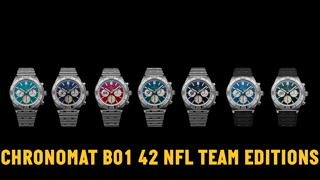 Breitling Chronomat B0142 NFL GROUP FOOTAGE 30sec 16 9 Ad Commercial Brand Imagery Photoshoot 2