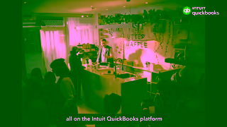 Intuit Intuit QuickBooks x Utter Waffle Power your possible Ad Commercial Brand Imagery Photoshoot 2