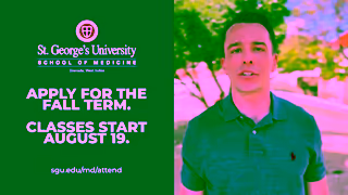 St George's University SOM Chris Reilly 15s Video Reddit Why SGU v1 FallTerm 16x9 Ad Commercial Brand Imagery Photoshoot 0