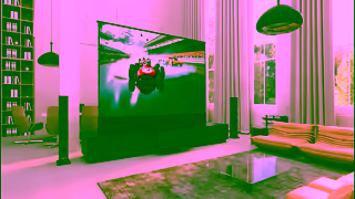 VIVIDSTORM Transform Your Space with the Monte Carlo Laser TV Cabinet lasertv hometheater techdecor Ad Commercial Brand Imagery Photoshoot 1