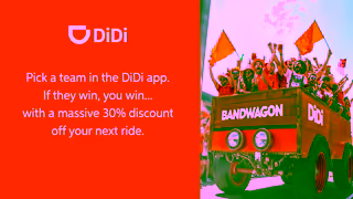 DiDi Jump on the bandwagon and save big this September Ad Commercial Brand Imagery Photoshoot 1