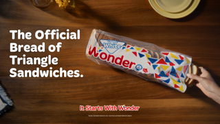 Wonder It Starts With Wonder Triangles Grilled Cheese Ad Commercial Brand Imagery Photoshoot 1