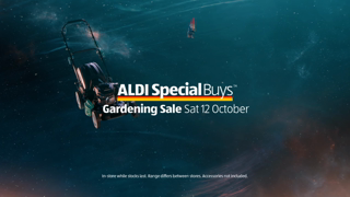 Aldi Petrol Mower Special Buys ALDI Australia Ad Commercial Brand Imagery Photoshoot 2