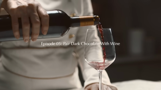 Lindt Lindt Excellence Master Series Pair Dark Chocolate with Wine Ad Commercial Brand Imagery Photoshoot 0