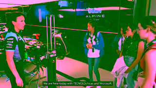 Microsoft Microsoft and BWT Alpine F1 Team Race into STEM Ad Commercial Brand Imagery Photoshoot 0