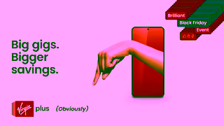 Virgin Plus 24 Q4 PRG VID VM BYO4 BlackFriday 34 OFFER V1 BYOD NAT ENG 1920x1080 15s 003924 2 Ad Commercial Brand Imagery Photoshoot 1