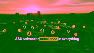 Arizona State University Repeatedly Ranked 1 for 10 years Ad Commercial Brand Imagery Photoshoot 0