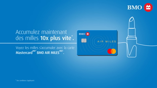 BMO Financial La carte Mastercard BMO AIR MILES Ad Commercial Brand Imagery Photoshoot 2