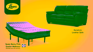 Leon's Furniture Spring into Comfort On Now 15 2025 EN V1B May 1 15 Ad Commercial Brand Imagery Photoshoot 1
