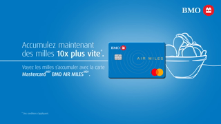 BMO Financial La carte Mastercard BMO AIR MILES Ad Commercial Brand Imagery Photoshoot 2