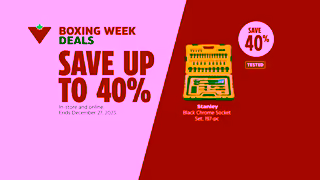 Canadian Tire Save up to 40 this Boxing Week Ad Commercial Brand Imagery Photoshoot 0