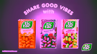 TicTac Tic Tac Berry Mix 6 Share Good Vibes with Tic Tac Ad Commercial Brand Imagery Photoshoot 2
