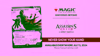 Magic The Gathering MTG ACR Marquee 15 Ezio EN PEGI Ad Commercial Brand Imagery Photoshoot 2