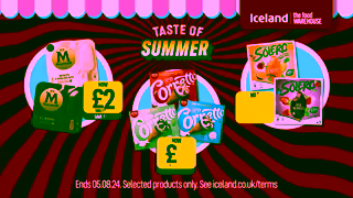 Iceland Foods Enjoy The Taste of Summer with Magnums Cornettos Soleros Ad Commercial Brand Imagery Photoshoot 1