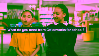 Officeworks FY26 Mid Year Top Up Bumper B Ad Commercial Brand Imagery Photoshoot 0