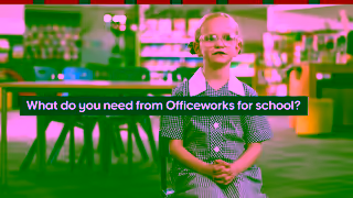 Officeworks FY26 Mid Year Top Up Bumper B Ad Commercial Brand Imagery Photoshoot 1