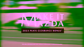 Mazda Make It Mazda 2023 Plate Clearance CX3 Ad Commercial Brand Imagery Photoshoot 2
