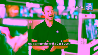 The Good Guys TGG HisenseTV 15sec 16x9 A CAPTIONS Ad Commercial Brand Imagery Photoshoot 2