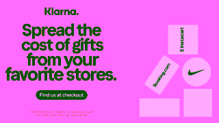 Klarna Holiday2023 Gifting MultiBrand OnlineVideo 16x9 vid 6s v2 Set2 Ad Commercial Brand Imagery Photoshoot 0