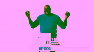Epson Shaq Epson EcoTank Home Printer Tank Printer Ad Commercial Brand Imagery Photoshoot 2