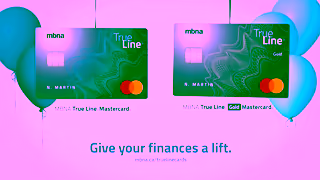 MBNA Give your Finances a Lift with MBNA True Line Mastercards with low interest rates Ad Commercial Brand Imagery Photoshoot 2