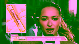 Maybelline Maybelline Bubble Mascara Media Ad Commercial Brand Imagery Photoshoot 2