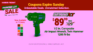 Harbor Freight Extended Parking Lot Sale Harbor Freight Ad Commercial Brand Imagery Photoshoot 2