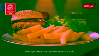 Birds Eye Birds Eye Crispy Chips x Burger Ad Commercial Brand Imagery Photoshoot 1