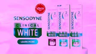 Sensodyne SensodyneClinical WhiteWhiter TeethDr Jordan BrownAWASocial OLV16x96senUSA869257 Ad Commercial Brand Imagery Photoshoot 2