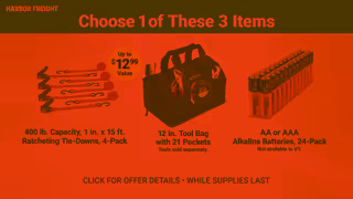 Harbor Freight Free Gift with Purchase Harbor Freight Ad Commercial Brand Imagery Photoshoot 2
