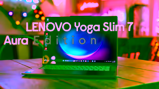 Currys LENOVO Yoga Slim 7 Aura Edition 153 Laptop Intel Core Ultra 7 1 TB SSD Grey Ad Commercial Brand Imagery Photoshoot 0