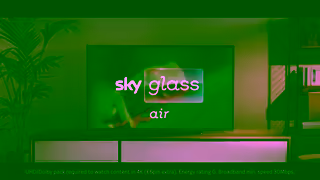 Sky Get the brandnew Sky Glass Air TV With an even brighter screen and builtin richer Dolby Audio Ad Commercial Brand Imagery Photoshoot 0