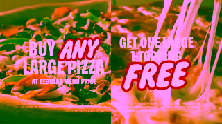 Papa Johns Papa Johns BOGO Flash Sale 6s Ad Commercial Brand Imagery Photoshoot 2
