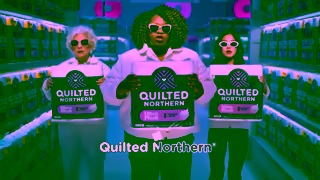 Quilted Northern Three Cushy Layers Karaoke 06 Quilted Queens Quilted Northern Ad Commercial Brand Imagery Photoshoot 1