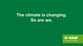 BASF BASF The climate is changing So are we A positive balance for the climate Ad Commercial Brand Imagery Photoshoot 2