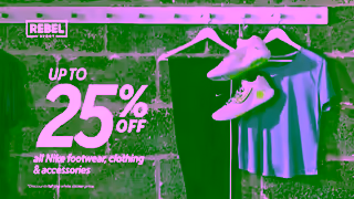 Rebel Sport 25% Off Nike Ad Commercial Brand Imagery Photoshoot 1