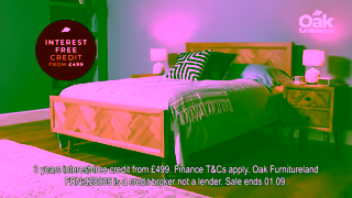 Oak Furnitureland OFL AUG BH Whole Home 10s IFC Now On 16x9 Ad Commercial Brand Imagery Photoshoot 1