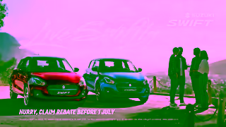 Suzuki Live Swiftly Car Rebate Ad Commercial Brand Imagery Photoshoot 2