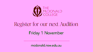 The McDonald College The McDonald College Auditions Friday 1 November 2024 Ad Commercial Brand Imagery Photoshoot 2