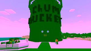 Minecraft SpongeBob Ad Commercial Brand Imagery Photoshoot 1