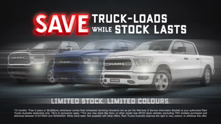 Ram Trucks Save Truckloads with RAMs MY23 Stock Clearance Ad Commercial Brand Imagery Photoshoot 2