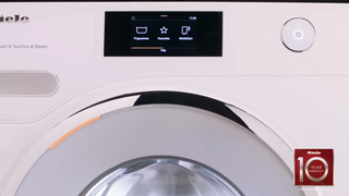 Appliances Online Miele Laundry 10 year warranty promo Sept 2024 Ad Commercial Brand Imagery Photoshoot 1