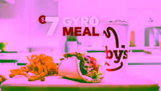 Arby's Arbys 7 Gyro Meal Say Less Ad Commercial Brand Imagery Photoshoot 1