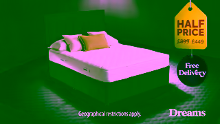 Dreams Bed Stock clearance Silentnight Dreams Beds Ad Commercial Brand Imagery Photoshoot 1