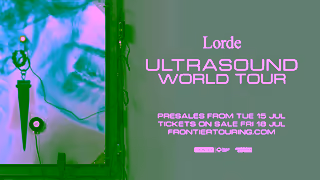 Frontier Touring Lorde Ultrasound World Tour 2026 New Zealand and Australia Ad Commercial Brand Imagery Photoshoot 2
